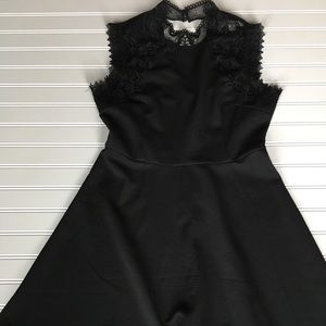 Black lace Francescas dress